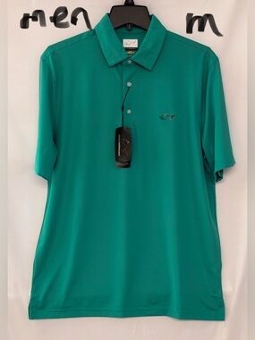 Greg Norman Collection Men’s Teal Polo Shirt